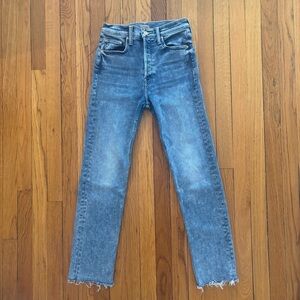MOTHER Tomcat Ankle Fray Size 26